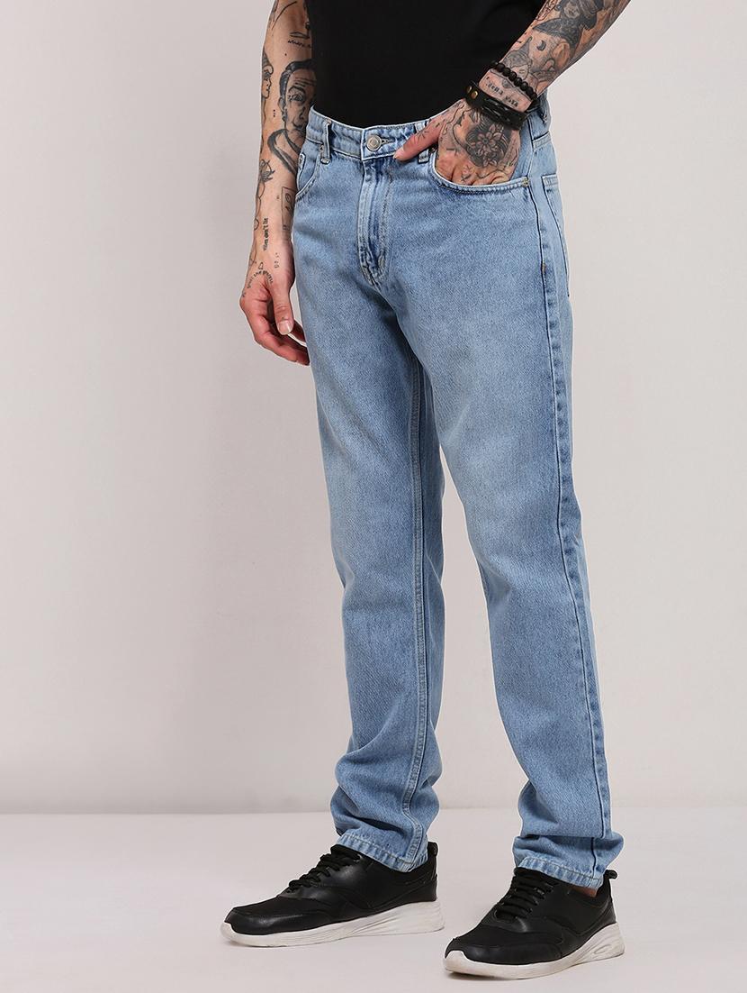 men low rise slim fit plain jeans - 21682342 - Standard Image - 2