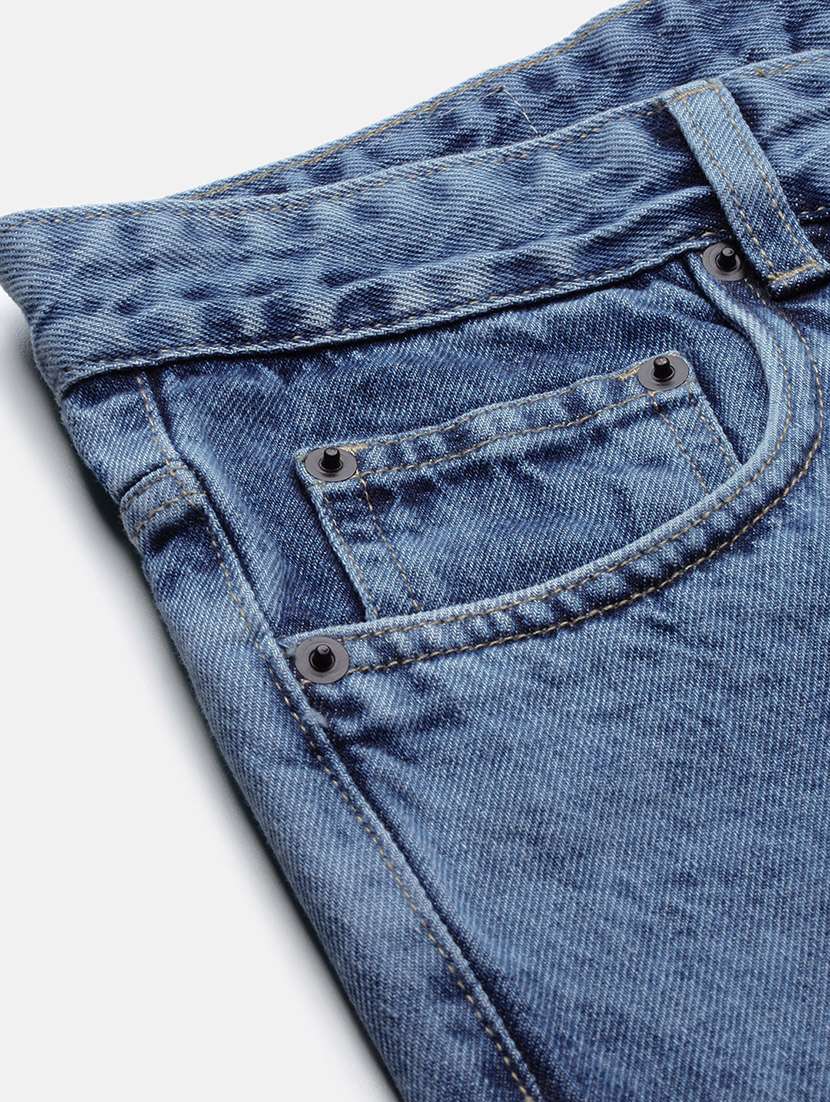 men low rise slim fit plain jeans - 21682345 -  Standard Image - 7