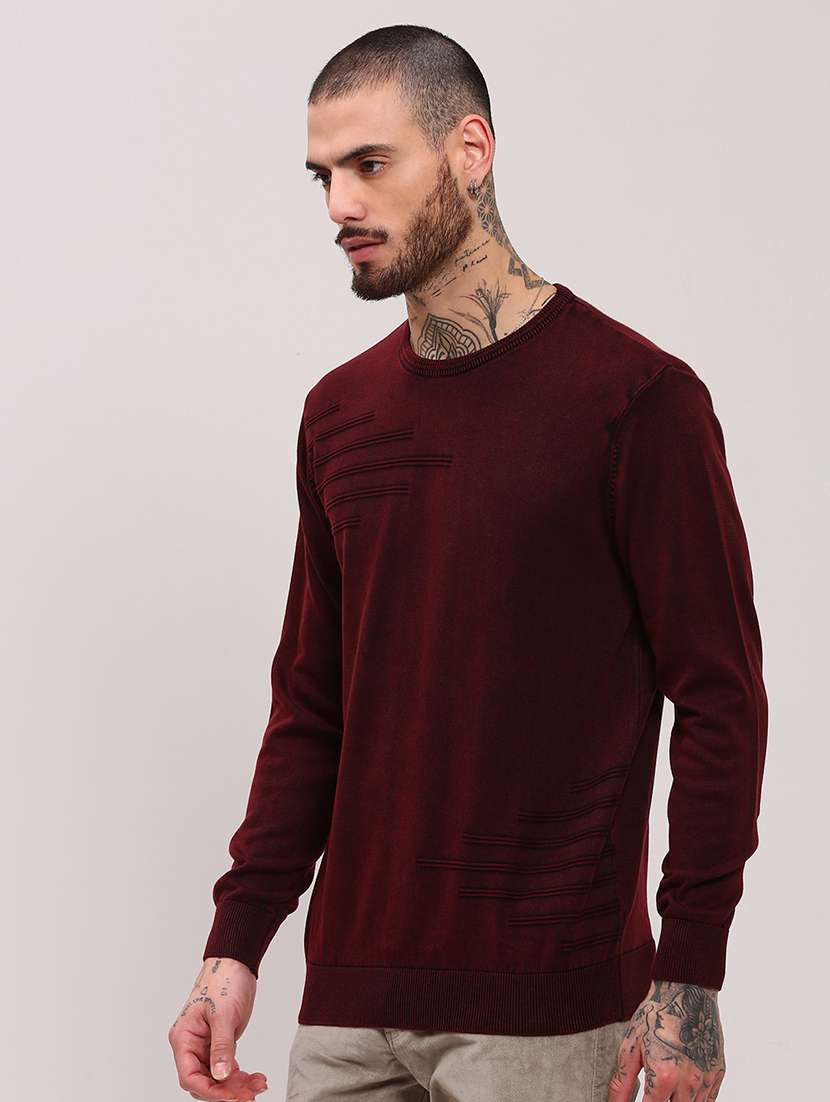 men long sleeves plain pullover - 21682407 -  Standard Image - 2