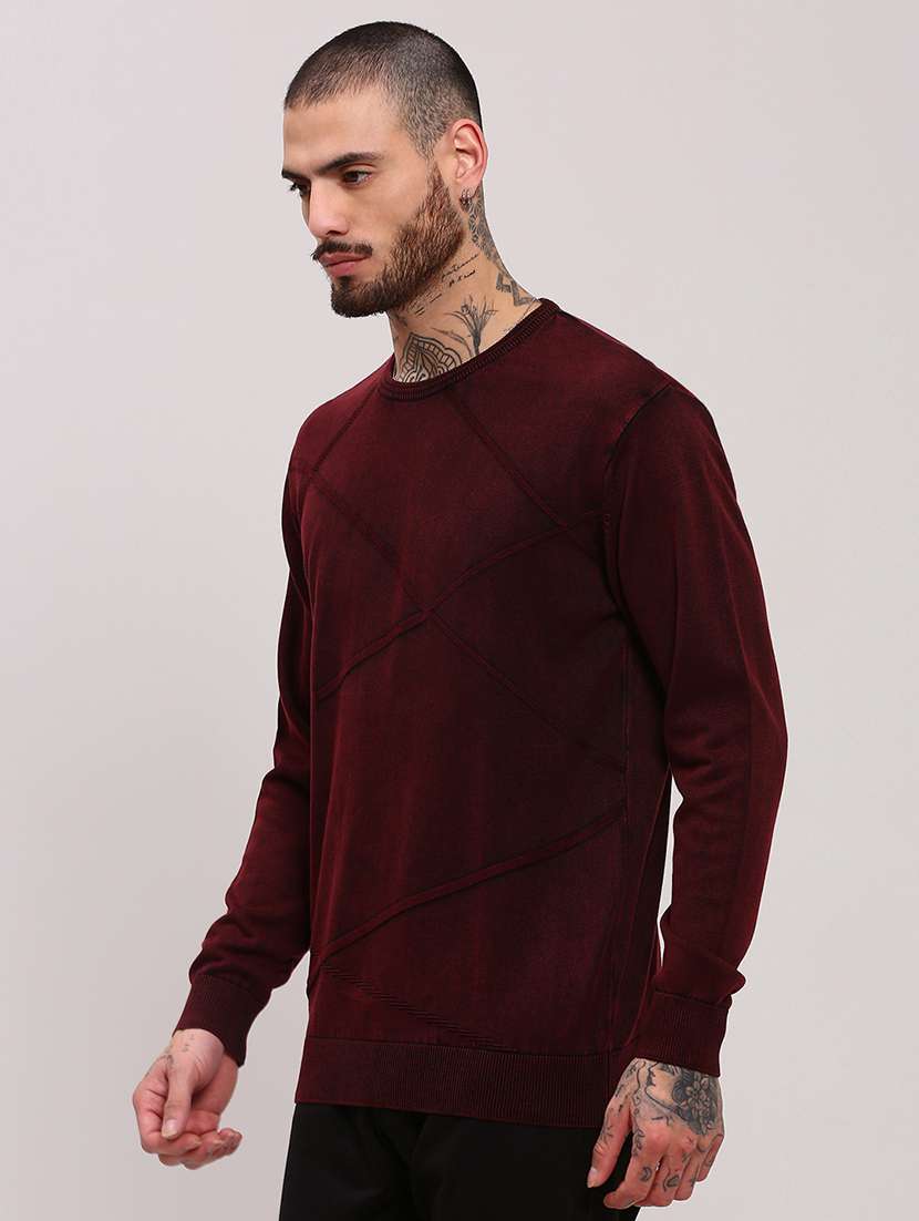 men long sleeves plain pullover - 21682418 -  Standard Image - 2