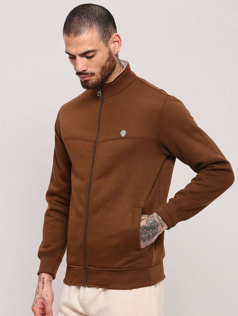 men long sleeves plain sweatshirt - 21682428 -  Standard Image - 2