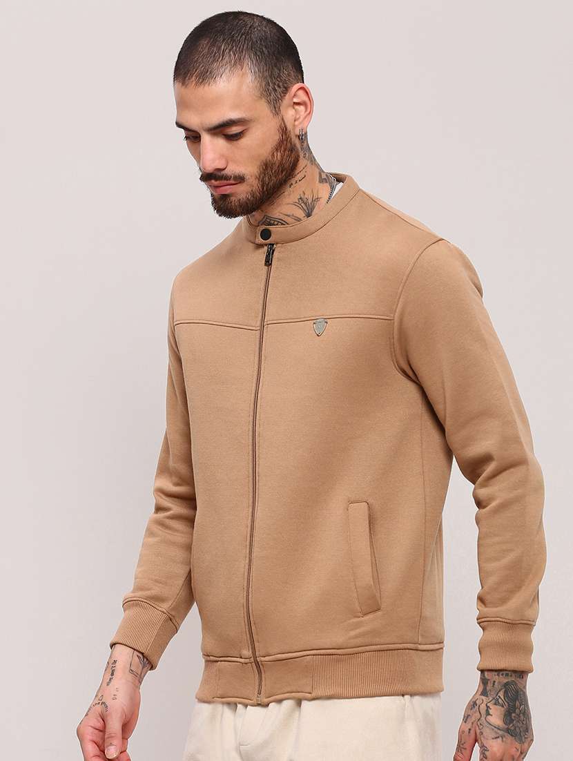 men long sleeves plain sweatshirt - 21682429 -  Standard Image - 2