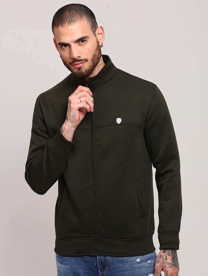 men long sleeves plain sweatshirt