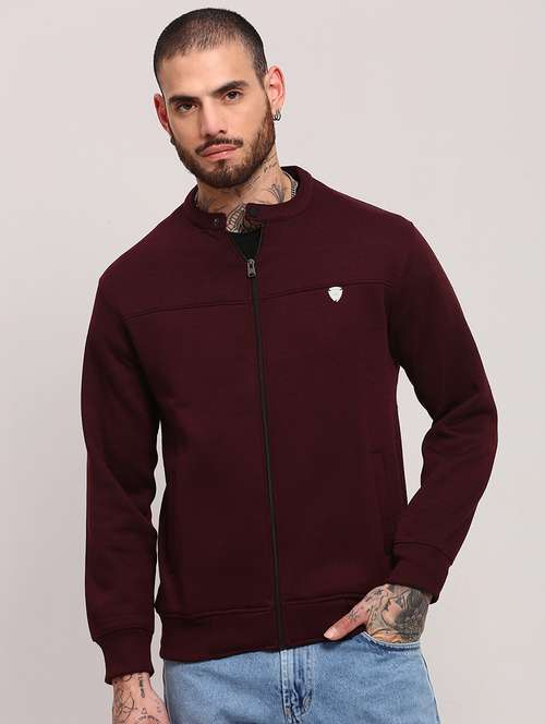 men long sleeves plain sweatshirt - 21682438 - Standard Image - 0