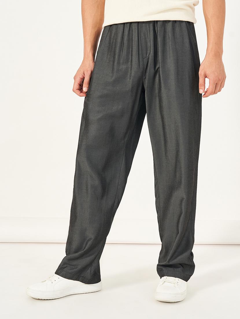 men mid rise solid pyjama - 21682540 - Zoom Image - 0