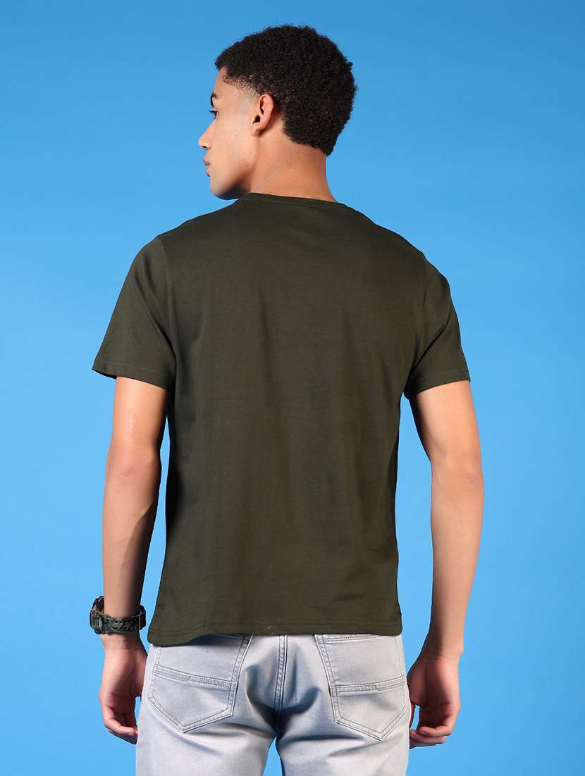 men printed short sleeve regular fit t-shirt - 21682900 -  Standard Image - 2