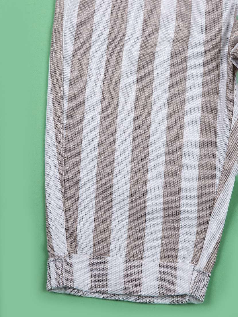 boys stripes printed pyjama - 21682923 - Standard Image - 2