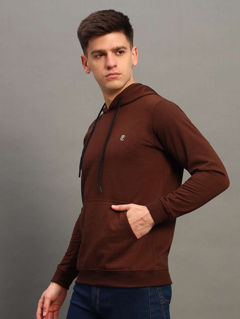 men long sleeves plain sweatshirt