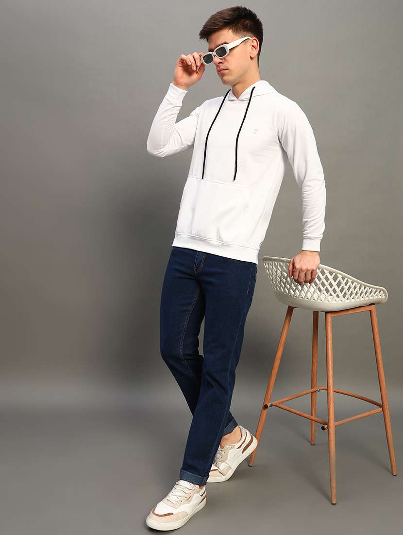 men long sleeves plain sweatshirt - 21683206 -  Standard Image - 2