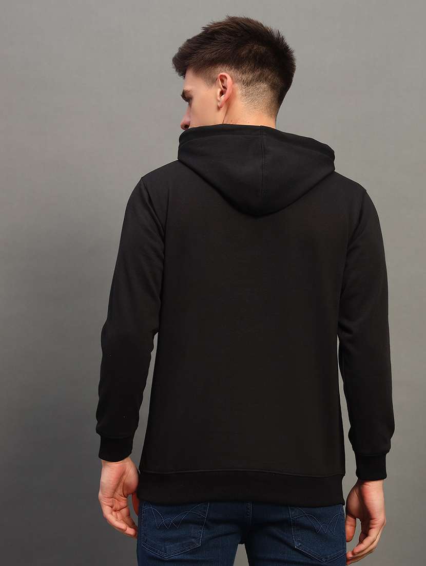 men long sleeves front printed sweatshirt - 21683213 - Standard Image - 2