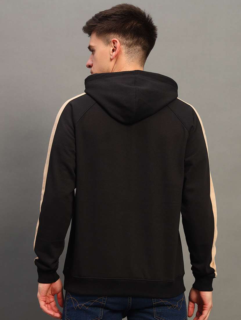 men long sleeves color block sweatshirt - 21683218 - Standard Image - 2