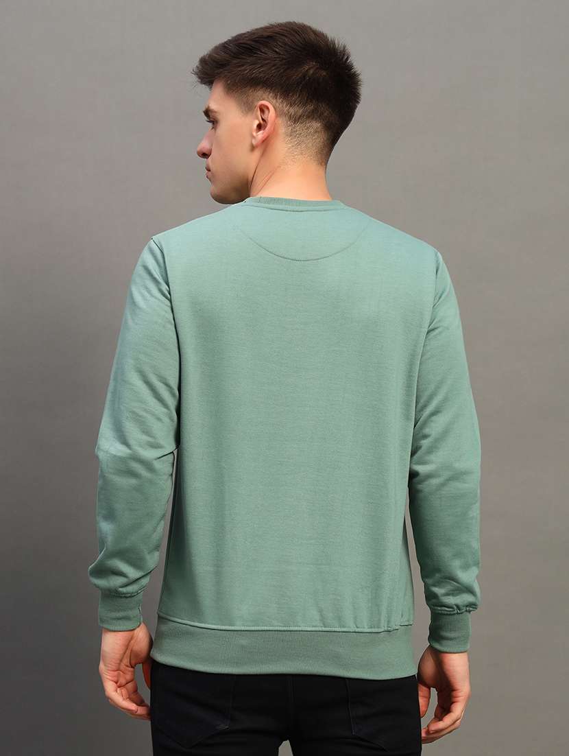 men long sleeves plain sweatshirt - 21683230 -  Standard Image - 2