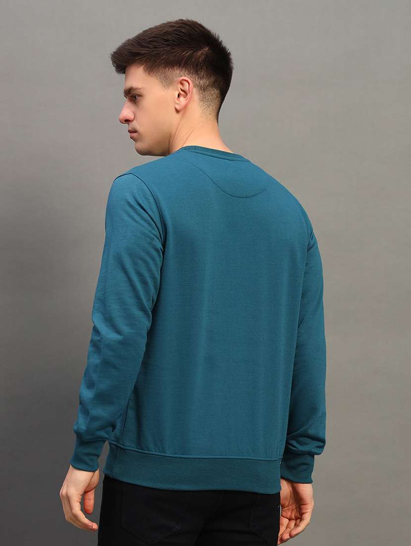 men solid long sleeve sweatshirt - 21683232 -  Standard Image - 2