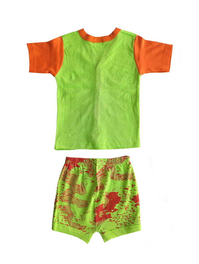 kids printed shorts twin set combo - 21683494 - Standard Image - 2