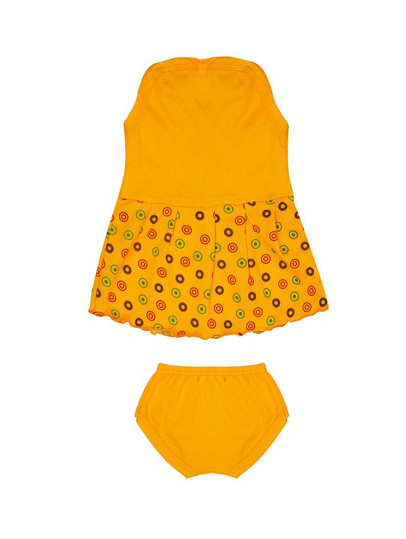 girls printed frock & bloomer combo - 21683501 -  Standard Image - 2