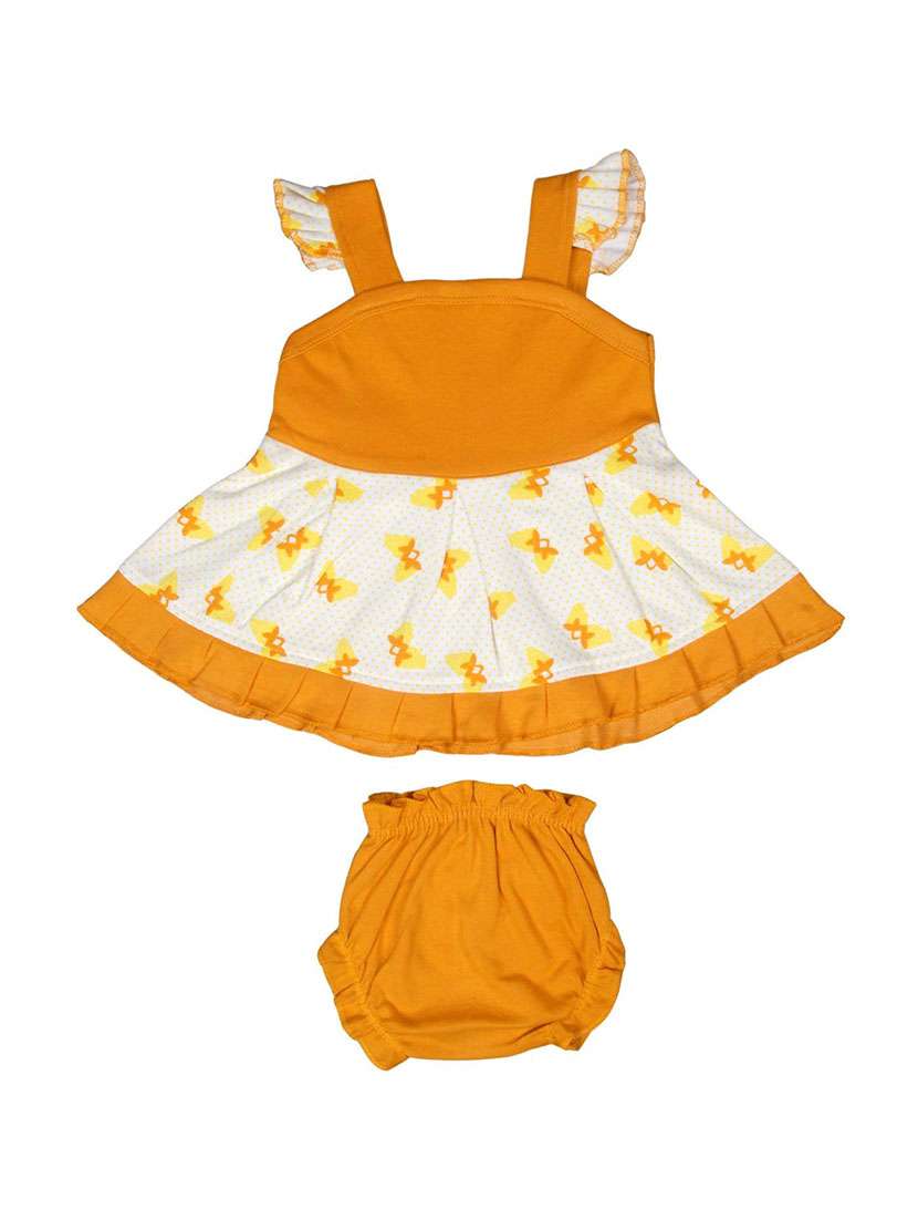girls printed frock & bloomer combo - 21683510 -  Standard Image - 2