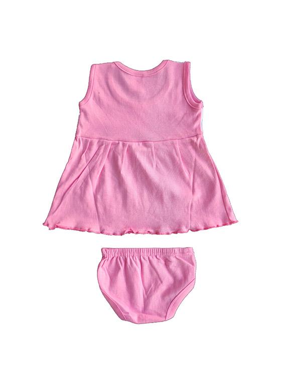 girls printed frock & bloomer combo - 21683521 - Standard Image - 2