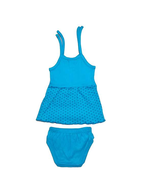 girls printed frock & bloomer combo - 21683532 -  Standard Image - 2