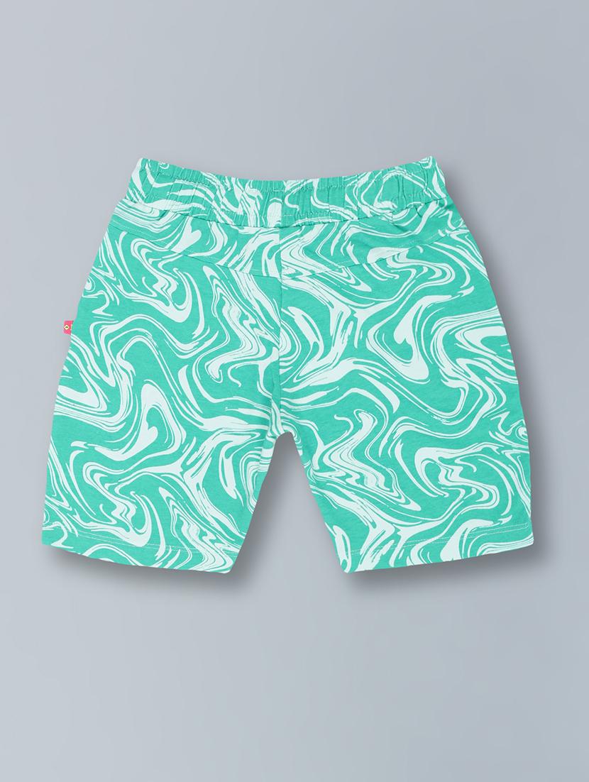 kids printed cotton shorts - 21683885 - Standard Image - 2