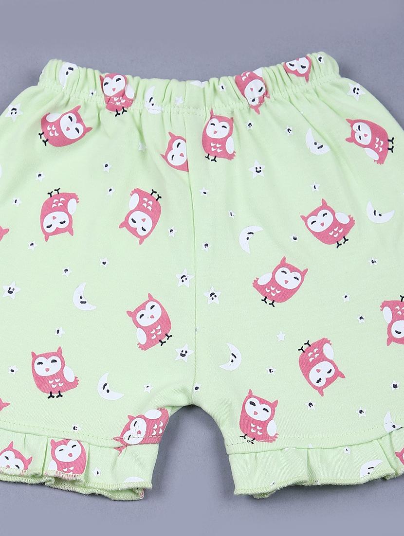 girls pack of 2 printed shorts - 21683931 - Standard Image - 2