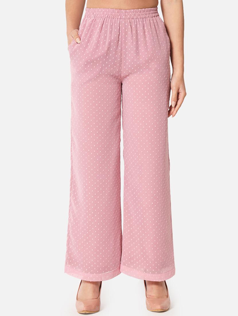 women self designed mid rise straight palazzo - 21684857 - Zoom Image - 0
