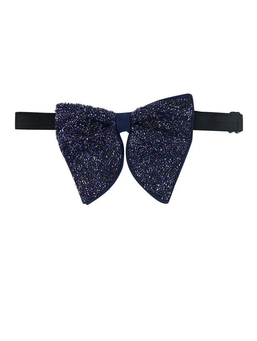 men elegant accessory set of bow tie & lapel pin combo - 21684922 - Standard Image - 2