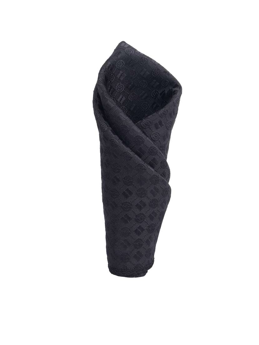 men elegant self-textured tie with pocket  - 21684943 -  Standard Image - 2