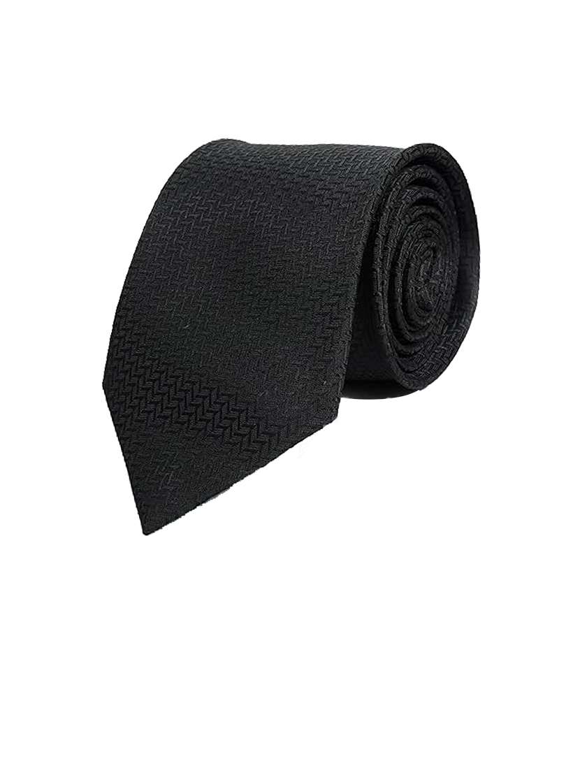 men elegant combo of self-textured ties - 21684985 -  Standard Image - 2
