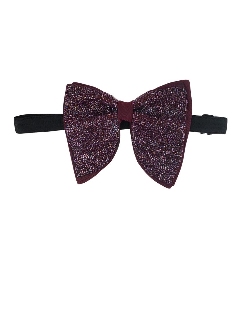 men self textured pre-tied bow - 21685034 - Standard Image - 2