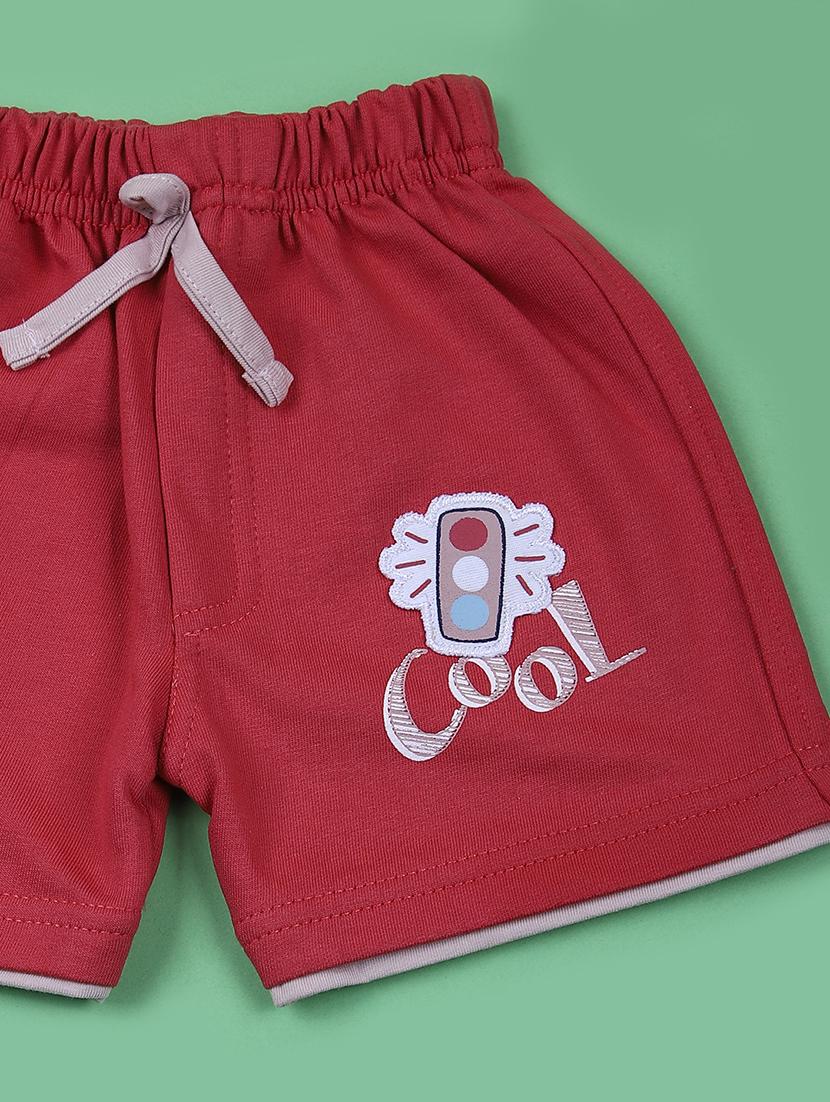 kids printed shorts twin set - 21685151 - Standard Image - 2