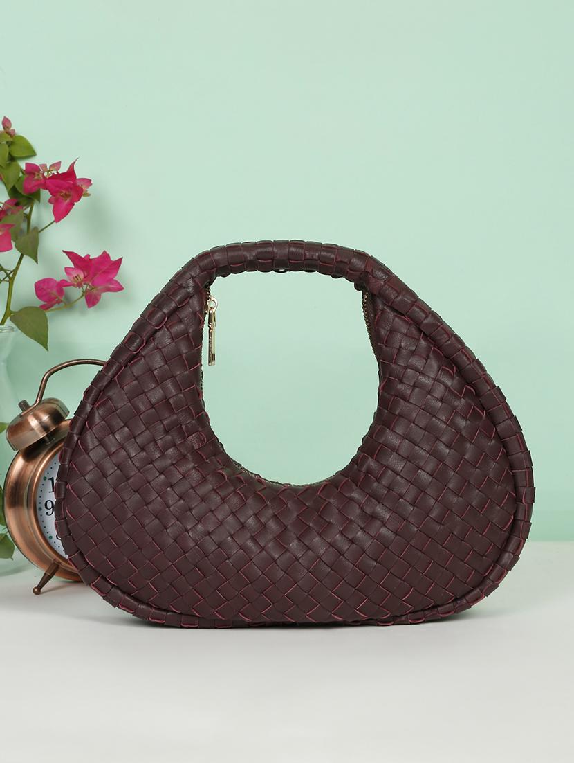 women textured leather handbag - 21685466 -  Zoom Image - 0