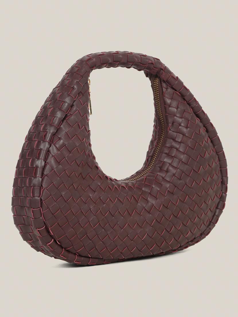 women textured leather handbag - 21685466 - Standard Image - 2