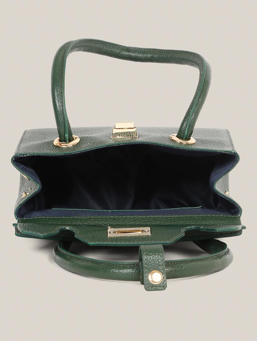 women solid leather handbag - 21685475 - Standard Image - 2