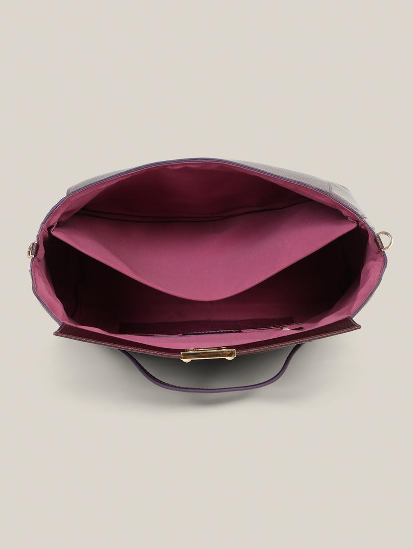 women solid leather handbag - 21685480 - Standard Image - 2