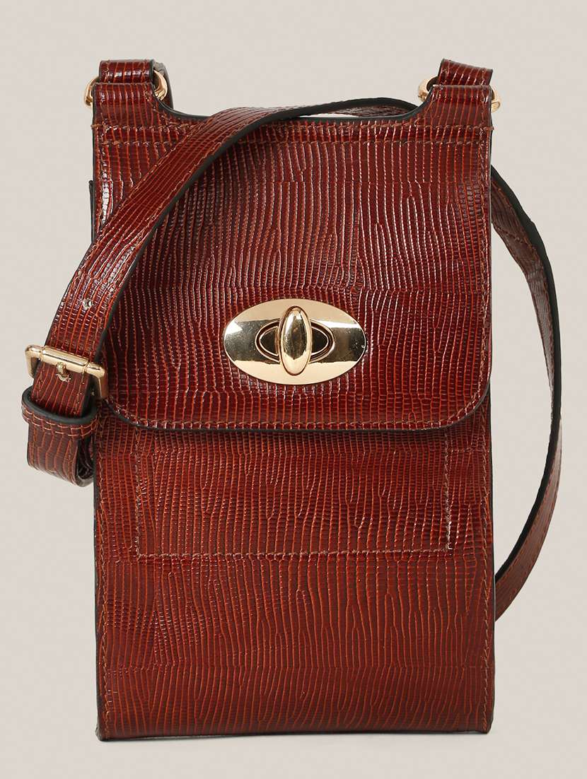 women textured sling bag - 21685484 - Zoom Image - 0