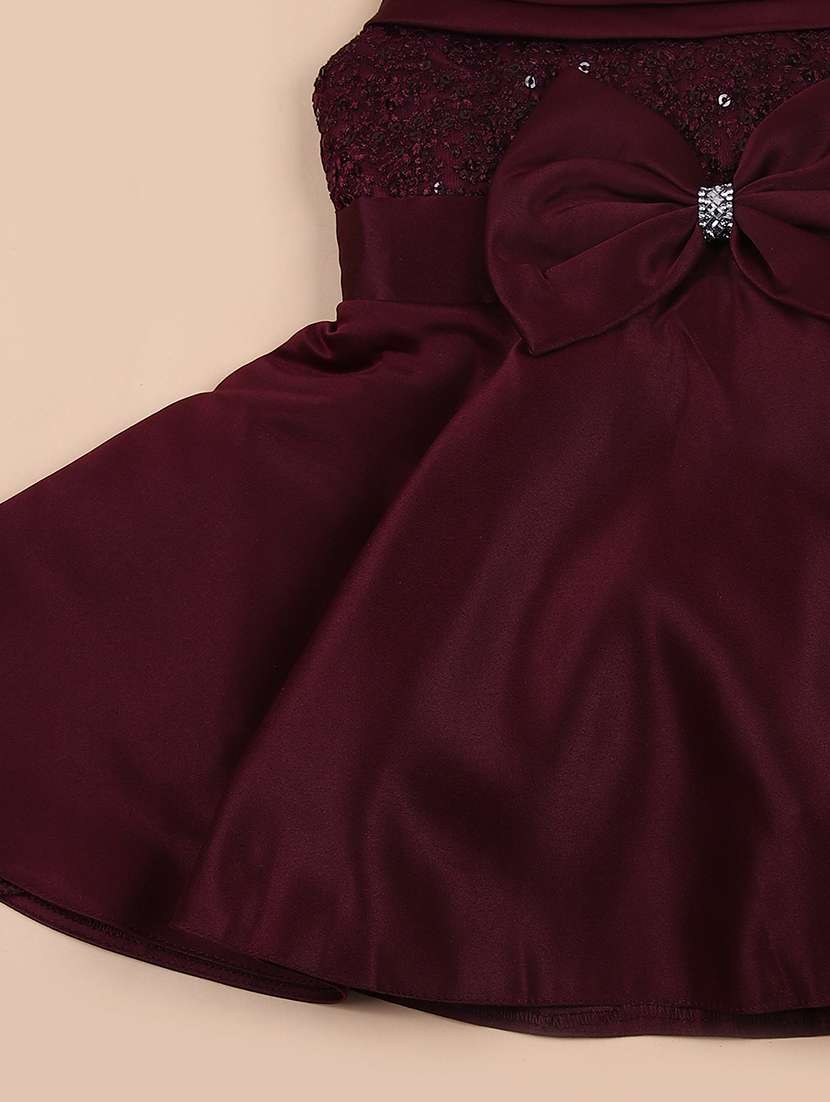 girls embroidered detailed sleeveless frock - 21685657 -  Standard Image - 2