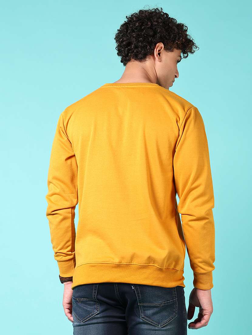 men printed long sleeve sweatshirt - 21685683 -  Standard Image - 2