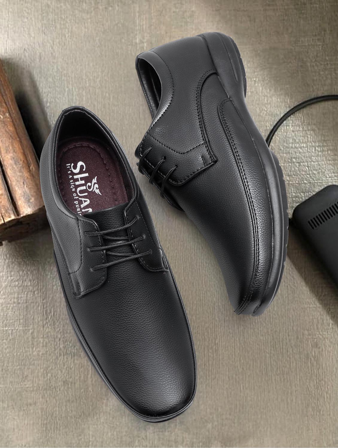 men black lace-up derby - 21685832 - Zoom Image - 0