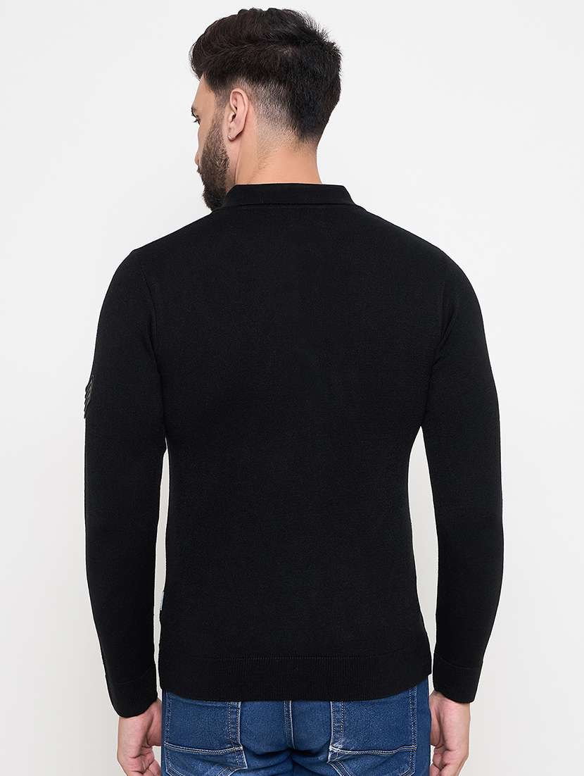 men long sleeves plain pullover - 21686316 -  Standard Image - 2