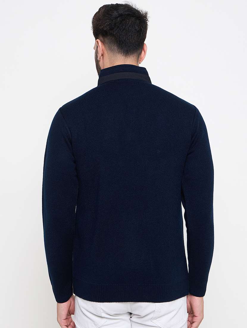 men long sleeves plain pullover - 21686318 - Standard Image - 2