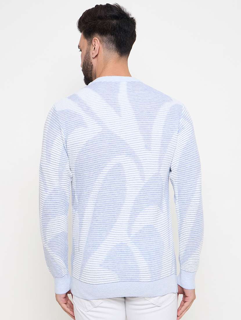 men long sleeves printed pullover - 21686319 -  Standard Image - 2