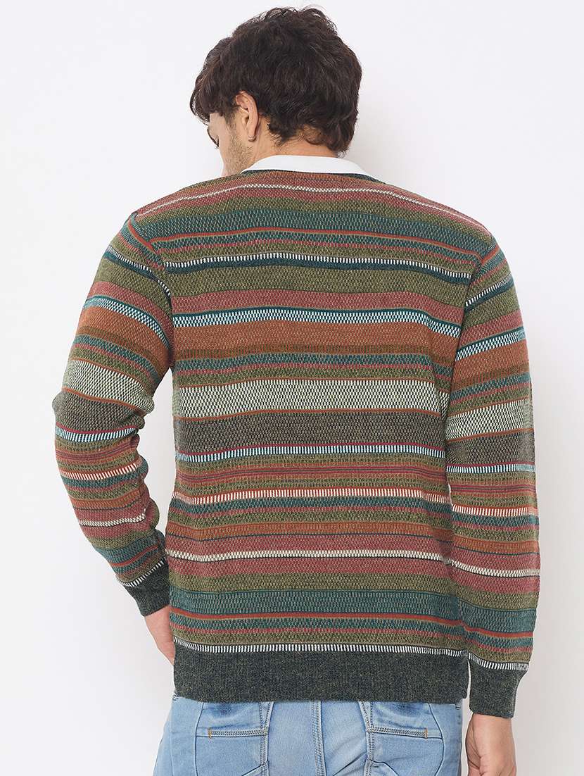 men self designed long sleeves pullover - 21686353 -  Standard Image - 2