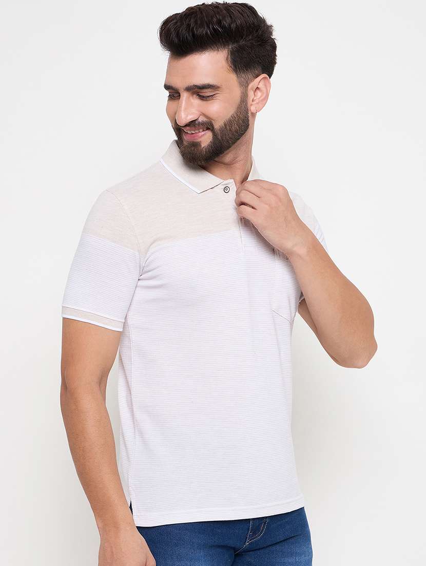 men short sleeves plain polo t-shirt - 21686503 -  Standard Image - 2