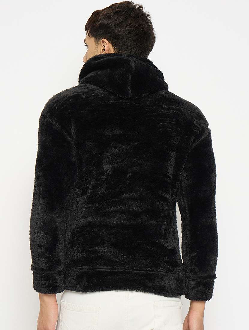 men long sleeves plain sweatshirt - 21686770 - Standard Image - 2