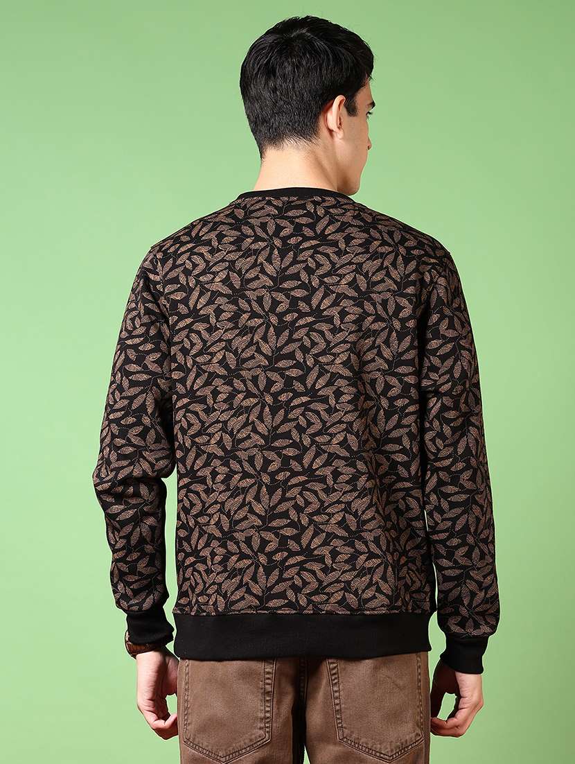 men long sleeves printed sweatshirt - 21687519 -  Standard Image - 2