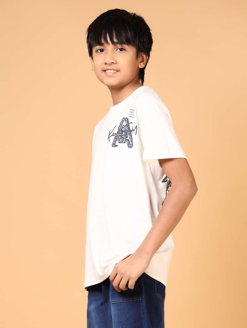boys printed short sleeves t-shirt - 21688198 -  Standard Image - 2