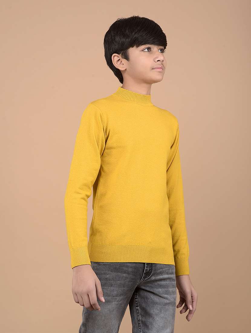 boys long sleeves self design sweater - 21688337 -  Standard Image - 2