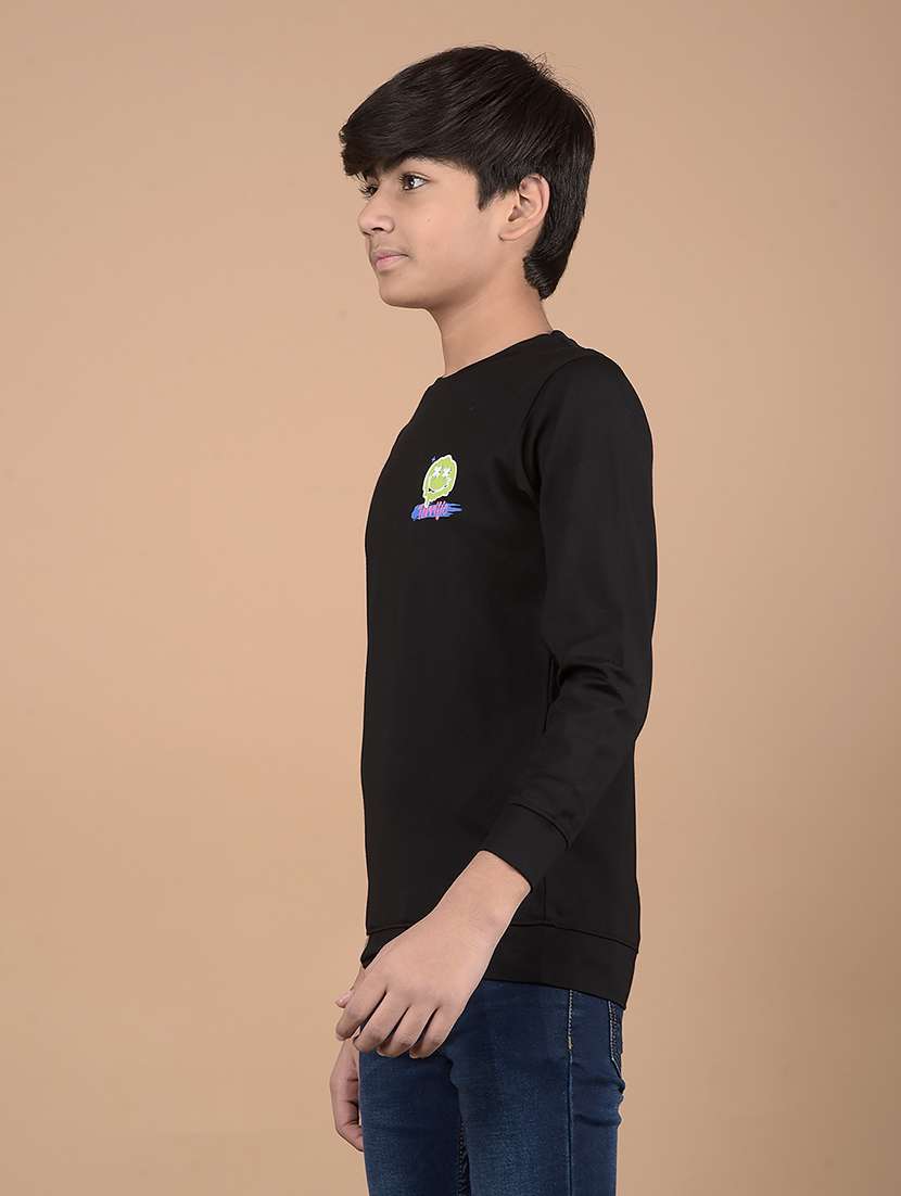 boys long sleeves front & back print sweatshirt - 21688345 -  Standard Image - 2