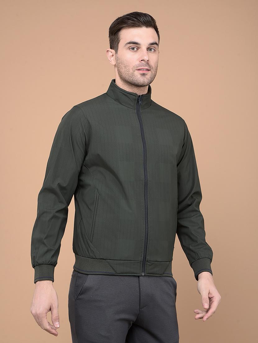 men striped long sleeves casual jacket - 21688461 - Standard Image - 2