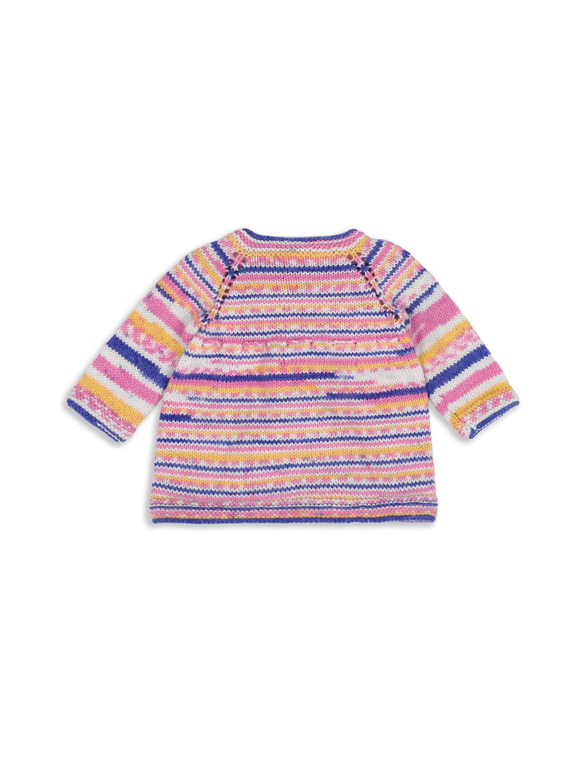 girls self design frock with cap & socks set - 21688498 -  Standard Image - 2